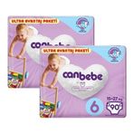 Canbebe No:6 XLarge 180 Adet Bebek Bezi
