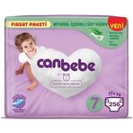 Canbebe No:7 XXLarge 256 Adet Bebek Bezi
