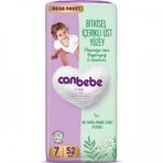 Canbebe No:7 XXLarge 52 Adet Bebek Bezi