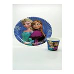 canbolatcorparatıon Karlar Ülkesi Elsa Frozen Doğum Günü Tabak Bardaki Seti 8 Kişilik
