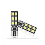 Canbus T10 Beyaz 12 Led Ampul Dipsiz (2 Adet)