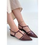Canca Bordo Rugan Babet Ayakkabı - Lisinya - 001-Renkli