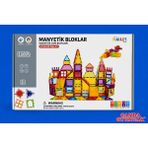 Canda Oyuncak 110 Parça Manyetik Magnet Renkli Yapı Blokları