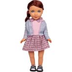 Canda Oyuncak Beauty Doll 45 cm Et Bebek Tintin - Pembe - Mavi