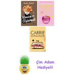 Candace Bushnell 3 Kitap Seti + Çim Adam Hediye