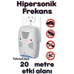 Canderel Elektronik Ultrasonik Fare ve Haşere Kovucu Hipe Yılan Sıçan Fare Haşere Kovucu