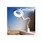 Canderel Usb 24 Led Çalışma Okuma Işığı Masa Lambası Esnek Masa Lambası kitap Okuma Işığı