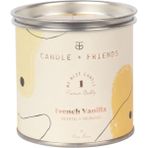 Candle And Friends No.1 French Vanilla Teneke Mum 220GR. - 1 Adet - Vanilya