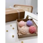 Candle House Sevgililer Günü Gül Temalı Organik Soya Wax Mum - 1 Adet