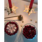 Candle House Sevgililer Gününe Özel Cam Kasede Kalp ve Gül Temalı Organik Mum - 1 Adet
