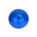 CanDo Şişirilebilir Egzersiz Topu - Mavi 11,8 inç, Çekirdek Egzersizler, Yoga, Pilates, Aktif Oturma, Fizik Tedavi, Hamilelik, Evde Spor Salonu, Esneklik için Dayanıklı Ekstra Kalın Kaymaz Denge Topu