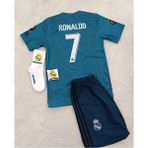 Candy Cup Ş.ligi Turkuaz Realmadrid 2017/18 Ronaldo Futbol Çocuk Forması 3'lü Set - 5 - 6 Yaş