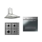 Candy Hoover FCS 100 X/E - CHW6LX - CECH6161 X-X Inox Ankastre Set