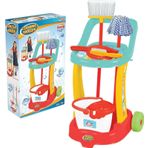 Candy & Ken Temizlik Arabası - Ev Eşyaları Seti - Ev Oyuncakları Seti - Vileda Seti