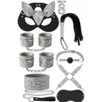 Candy Women Fantazi Set Detaylı Kelepçe ve Tasmalı 8 Parça - 4014