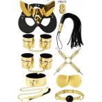 Candy Women Fantazi Set Detaylı Kelepçe ve Tasmalı 8 Parça - 4035