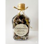 Candyemiro Safir Serisi: Artisan El Yapımı Çakıl Taşı Çikolata Şişesi - 130 gr