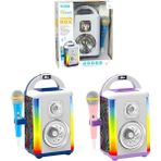 Canem 6006 Mikrofonlu Müzik Kutusu Bluetooth Sesli Işıklı 3+ - Evet