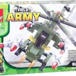 Canem Oyuncak 0354 159 Parça 6+ Askeri Helikopter Blok Seti