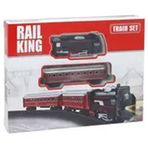 Canem Rail King Pilli 12 Parça Raylı Vagonlu Oyuncak Tren Seti