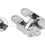 Canex 110 mm Sol Ayarlı Zamak Merkez Akordiyon Menteşe
