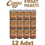 Cango Etli Yetişkin 12x415 gr Köpek Yaş Mama