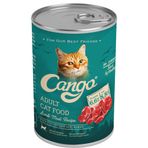 Cango Kuzu Etli 6x415 gr Yetişkin Konserve Yaş Kedi Maması