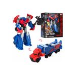 Cango T-warrior Metal Gövdeli Oyuncak Robota Dönüşebilen Araba Transformers Optimus Prime