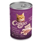 Cango Tavuklu 8x415 gr Yetişkin Konserve Kedi Maması