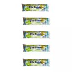 Canhome 10 Adetlik 5 Rulo Jumbo Boy Mavi 80x110 cm 80 lt Çöp Poşeti