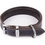 Canini Collar Hakiki Yağlı Deri Köpek Tasması, Ultra Dayanıklı & Yumuşak Doku, Lacivert, Medium