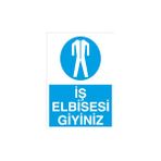 Canis Etiket Iş Elbisesi Giyiniz Pvc-Leksan - 35 x 50 cm