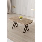 Canisa Concept Axton Serisi Mdf Sabit 90X168 Atlantik Çam Mutfak Masası