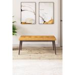 Canisa Concept Pera Serisi 40 cm Cappuccino Gürgen Tam İskelet Kumaş Bench