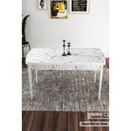 Canisa Concept Via Serisi 80x132 cm Açılabilir Renkli Mutfak Masası
