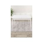 Canisa Ram Serisi 80x132 Beyaz Açılabilir Mutfak Masası