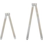 Canka Metal Çift Çıkışlı Merdiven Makası 36 cm