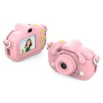 Cankypu 1080P Dijital Çocuk Kamerası 12MP HD Selfie Kamerası 2.0 inç IPS Ekran - Erkekler ve Kızlar için Doğum Günü Hediyesi, 3-12 Yaş Arası
