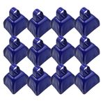 Cankypu 12 Paket İnek Çanları 3 İnç Metal İnek Çanı Gürültü Çıkarıcılar Spor Etkinlikleri Küçük İnek Çanı Futbol Oyunları Tezahürat Gürültü Çıkarıcılar Düğünler İnek Çanları Kendin Yap Aksesuarları