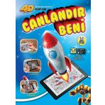 Canlandır Beni - Erkekler için Boyama Kitabı - kollektif