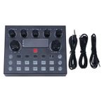 Canlı Ses Kartı Audio Mixer, PC Oyunları Için DJ Mixer Efektleri Ile 16 Ses Efektleri Podcast Ses Arayüzü, Canlı Akış