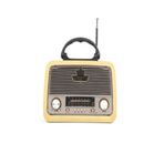 Cannar Cannavaro Cn-301 Bt Nostaljik Radyo Bluetooth + Ledli + Fener + Usb + Sd Card Mp3 Radyo Çalar