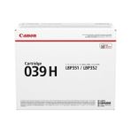 Canon 039H BK Toner Kartuş