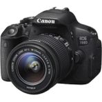 Canon 700 D 18-55 Is Stm DSLR Fotoğraf Makinesi 3840 x 2160 Fotoğraf Çözünürlüğü 22.3 x 14.9 mm Sensör Boyutu 3 inç Ekran - Siyah