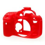 Canon 7D Mark II Kırmızı EasyCover Silikon Kılıf