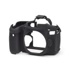 Canon 80D Siyah EasyCover Silikon Kılıf