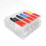 Canon Cescesor PGI-525 CLI-526 Uyumlu Dolum Seti 5 Renk Kurtuş