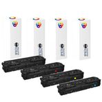 Canon CRG-067H I-Sensys MF-655CDW Chipli 4 Renk Muadil Toner