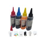 Canon E404 E414 E464 E474 E484 Kartuş Mürekkep Dolum Seti Pg 46 Cl 56 4x100 Ml Renk