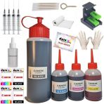 Canon (E404 E414 E464 E474 E484) Kartuş Mürekkep Dolum Seti Pg 46 Cl 56 500Ml+3X100ml